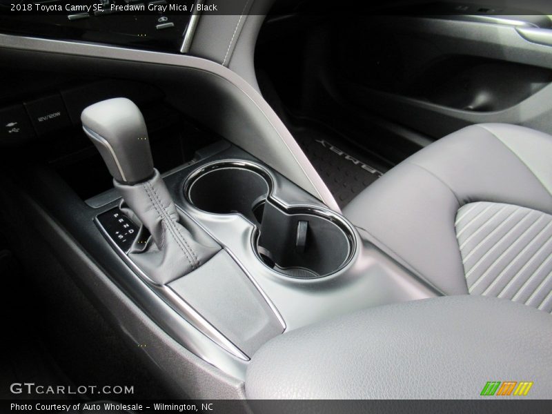 Predawn Gray Mica / Black 2018 Toyota Camry SE