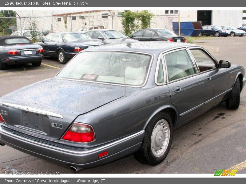 Steel Grey Metallic / Ivory 1996 Jaguar XJ XJ6