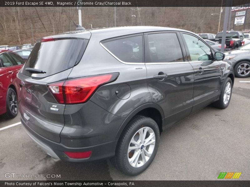 Magnetic / Chromite Gray/Charcoal Black 2019 Ford Escape SE 4WD