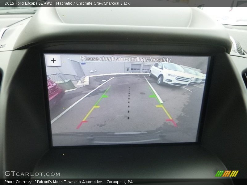 Magnetic / Chromite Gray/Charcoal Black 2019 Ford Escape SE 4WD
