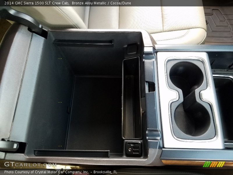 Bronze Alloy Metallic / Cocoa/Dune 2014 GMC Sierra 1500 SLT Crew Cab