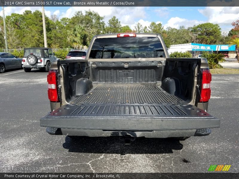 Bronze Alloy Metallic / Cocoa/Dune 2014 GMC Sierra 1500 SLT Crew Cab