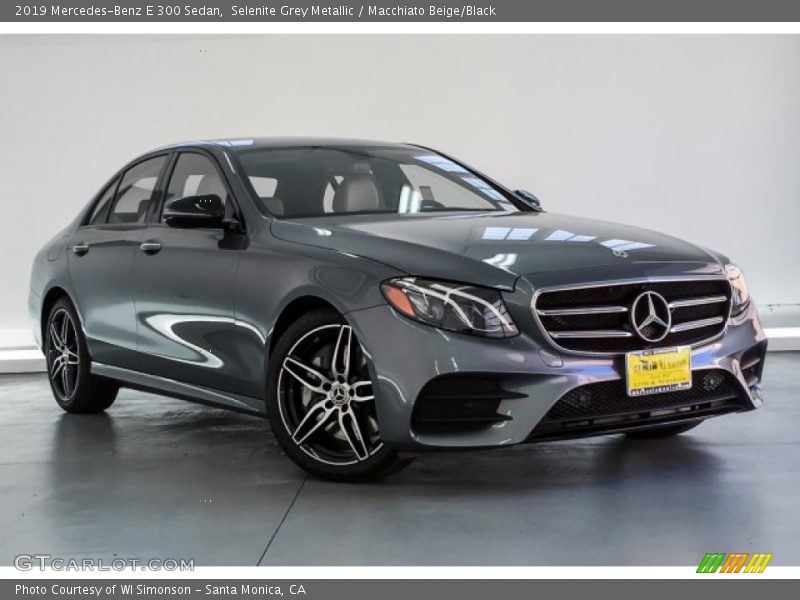 Selenite Grey Metallic / Macchiato Beige/Black 2019 Mercedes-Benz E 300 Sedan