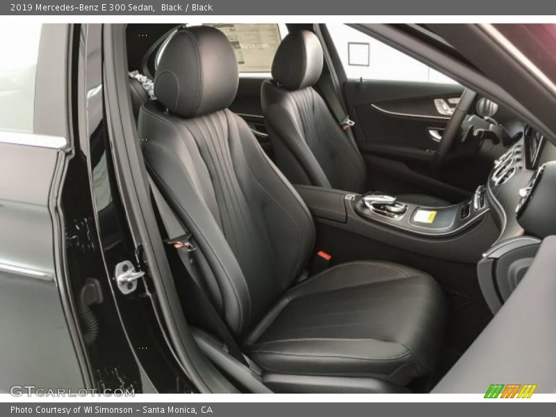 Black / Black 2019 Mercedes-Benz E 300 Sedan