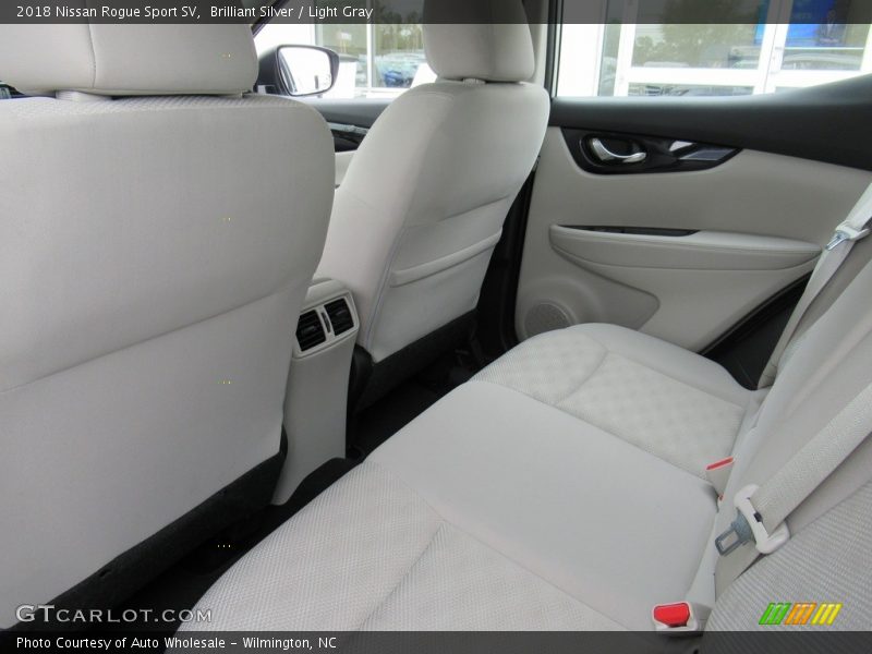 Brilliant Silver / Light Gray 2018 Nissan Rogue Sport SV