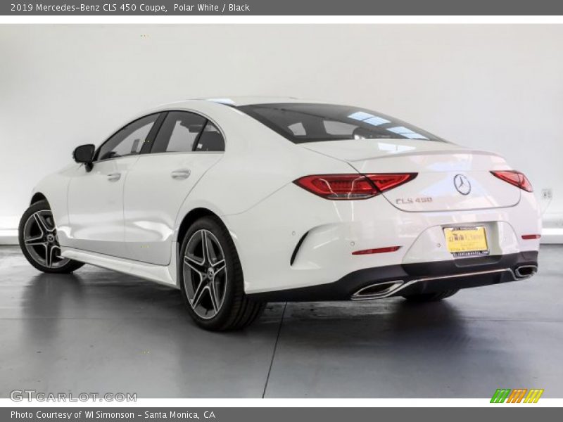 Polar White / Black 2019 Mercedes-Benz CLS 450 Coupe