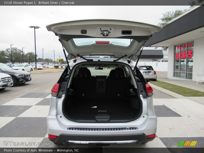 Brilliant Silver / Charcoal 2018 Nissan Rogue S