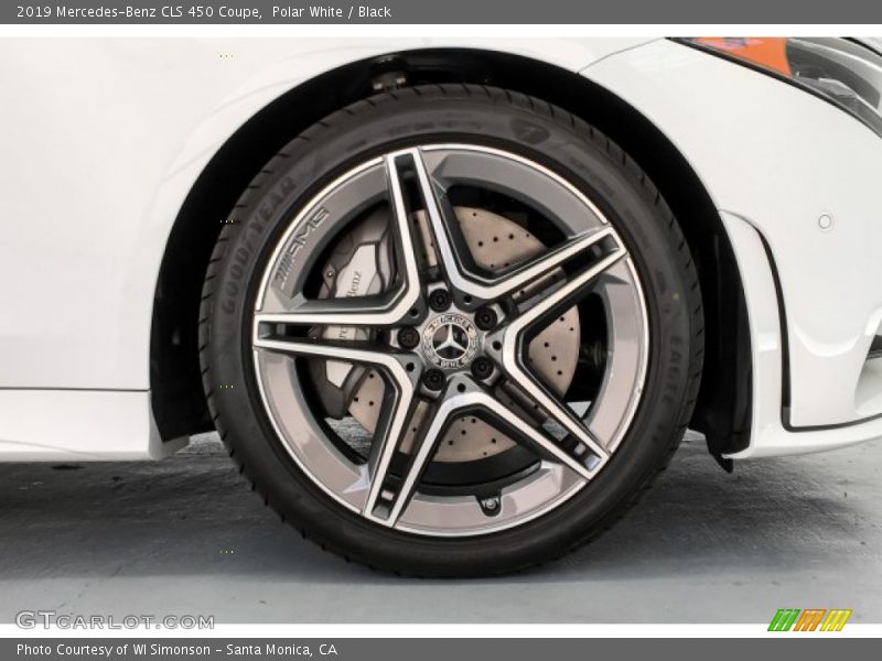Polar White / Black 2019 Mercedes-Benz CLS 450 Coupe