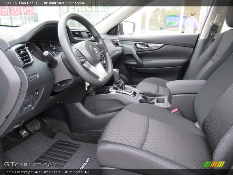 Brilliant Silver / Charcoal 2018 Nissan Rogue S