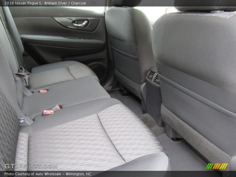 Brilliant Silver / Charcoal 2018 Nissan Rogue S