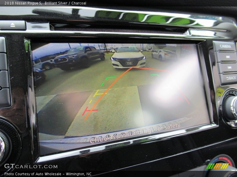 Brilliant Silver / Charcoal 2018 Nissan Rogue S