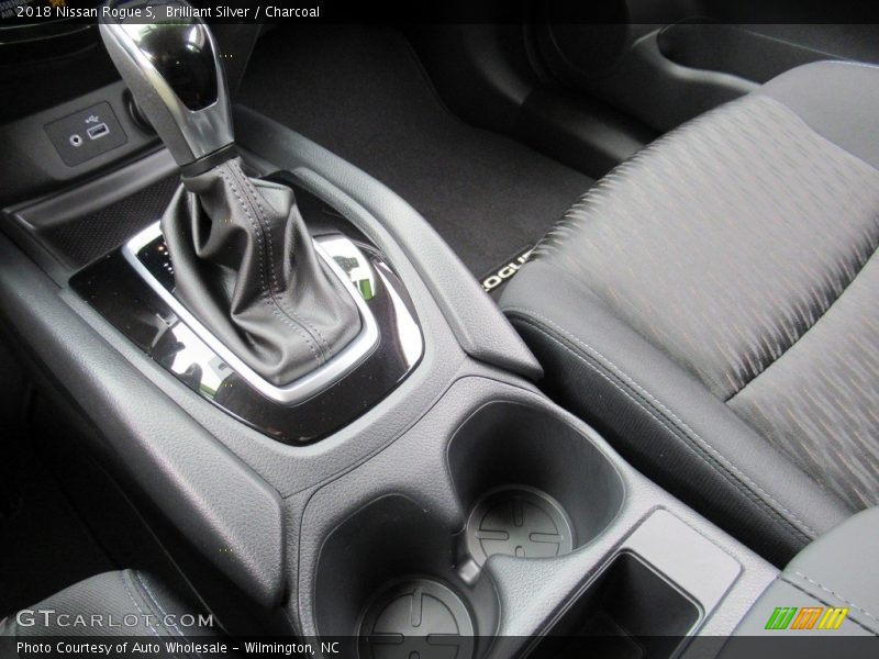 Brilliant Silver / Charcoal 2018 Nissan Rogue S