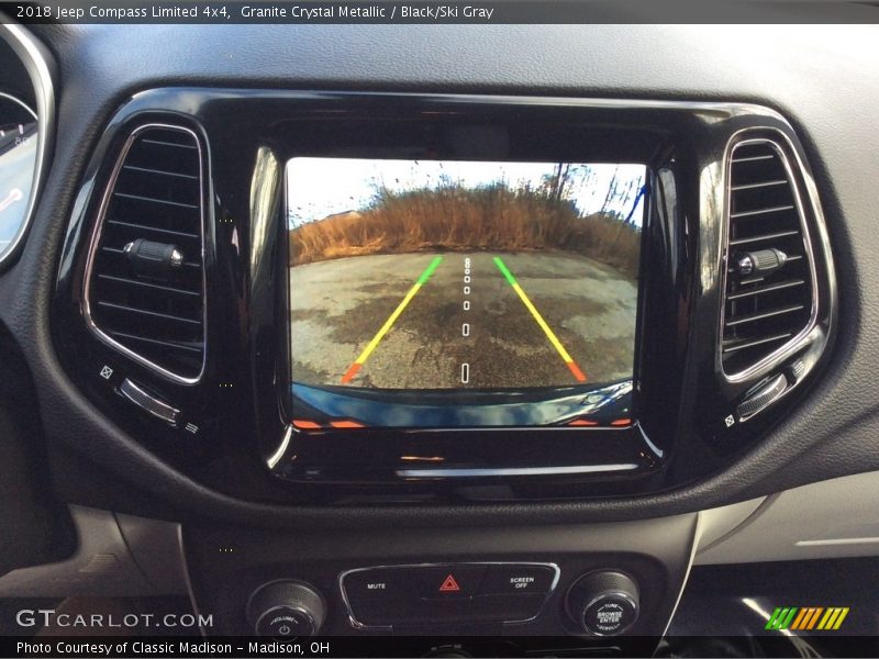 Granite Crystal Metallic / Black/Ski Gray 2018 Jeep Compass Limited 4x4