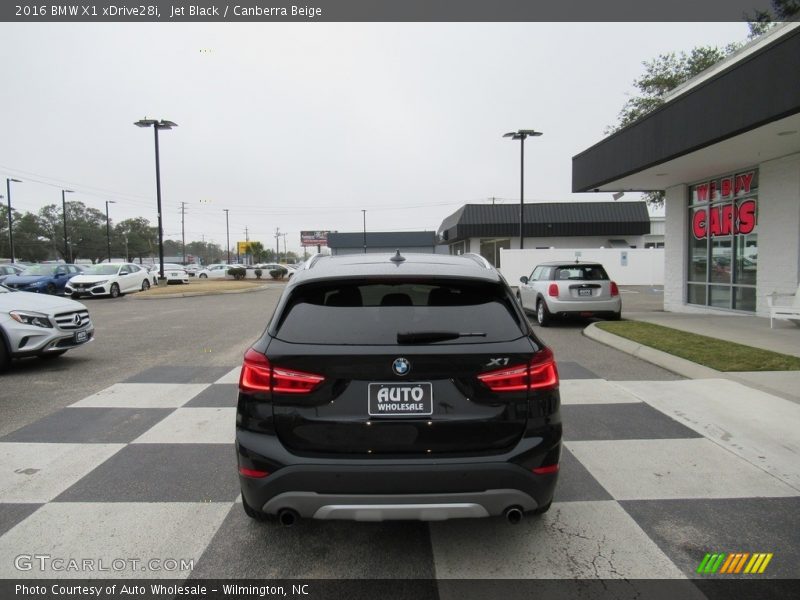 Jet Black / Canberra Beige 2016 BMW X1 xDrive28i