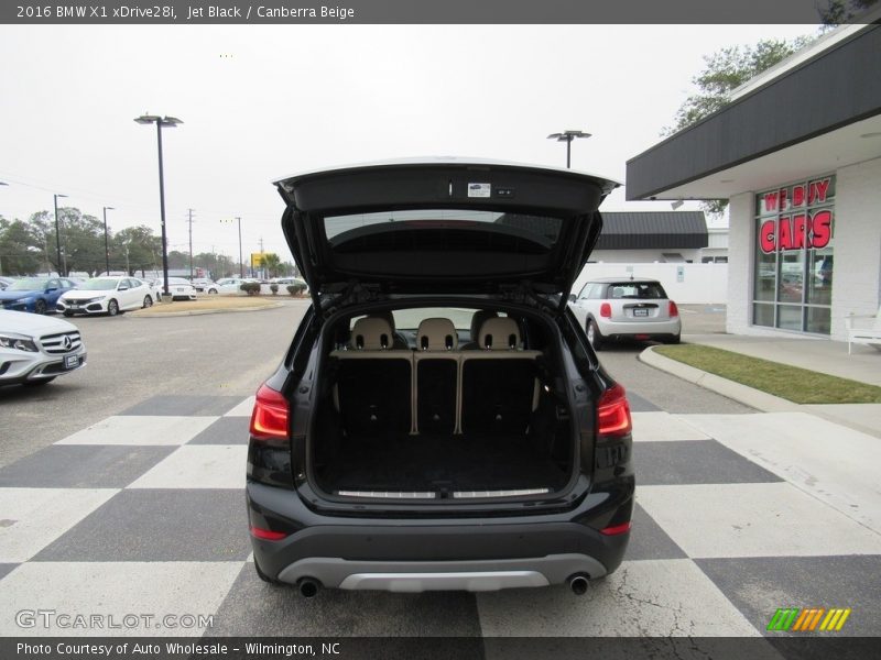 Jet Black / Canberra Beige 2016 BMW X1 xDrive28i