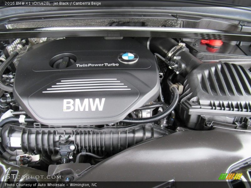 Jet Black / Canberra Beige 2016 BMW X1 xDrive28i