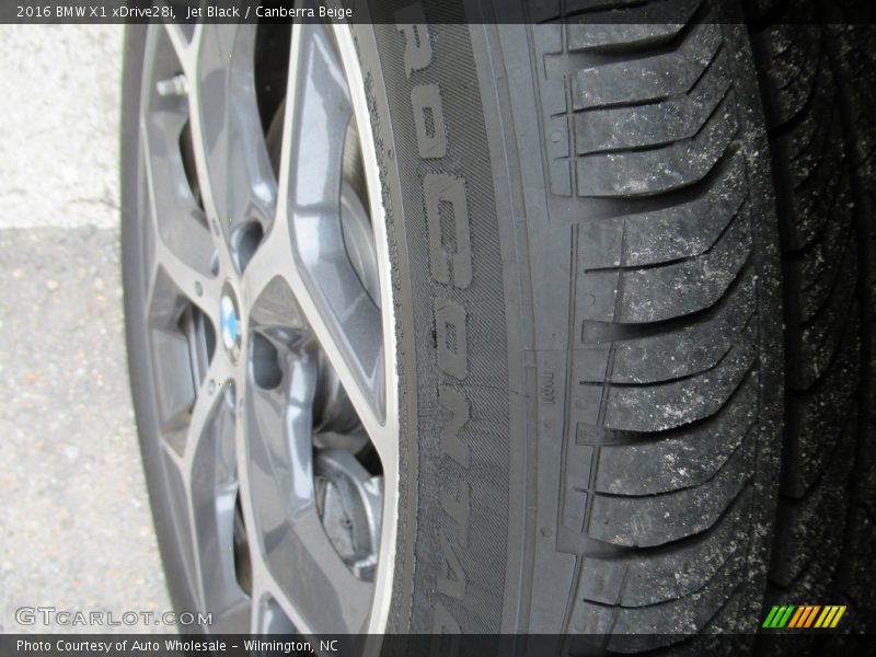 Jet Black / Canberra Beige 2016 BMW X1 xDrive28i
