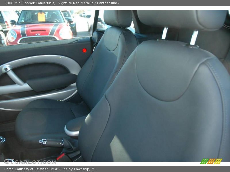 Nightfire Red Metallic / Panther Black 2008 Mini Cooper Convertible