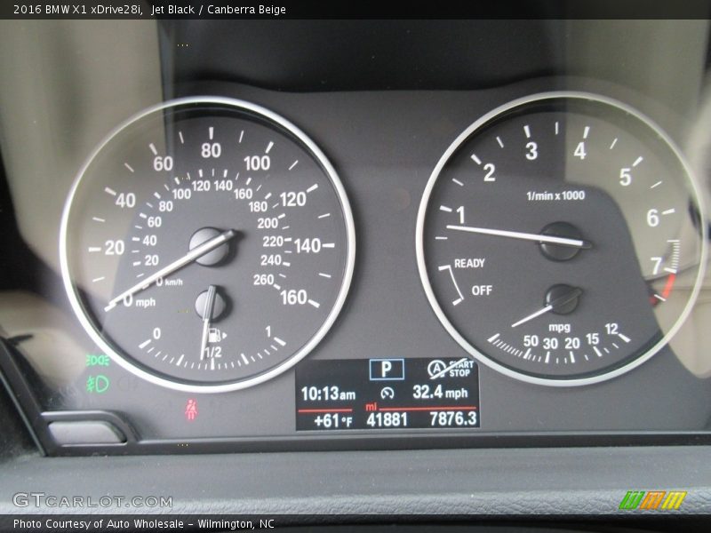 Jet Black / Canberra Beige 2016 BMW X1 xDrive28i