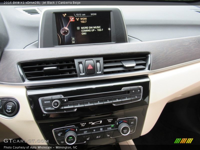 Jet Black / Canberra Beige 2016 BMW X1 xDrive28i