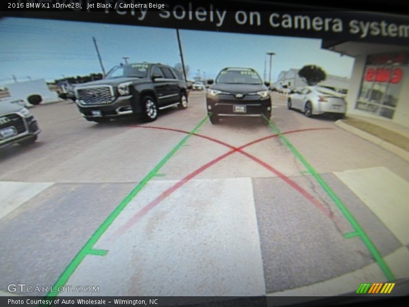 Jet Black / Canberra Beige 2016 BMW X1 xDrive28i