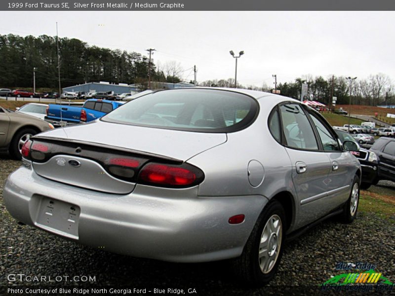 Silver Frost Metallic / Medium Graphite 1999 Ford Taurus SE