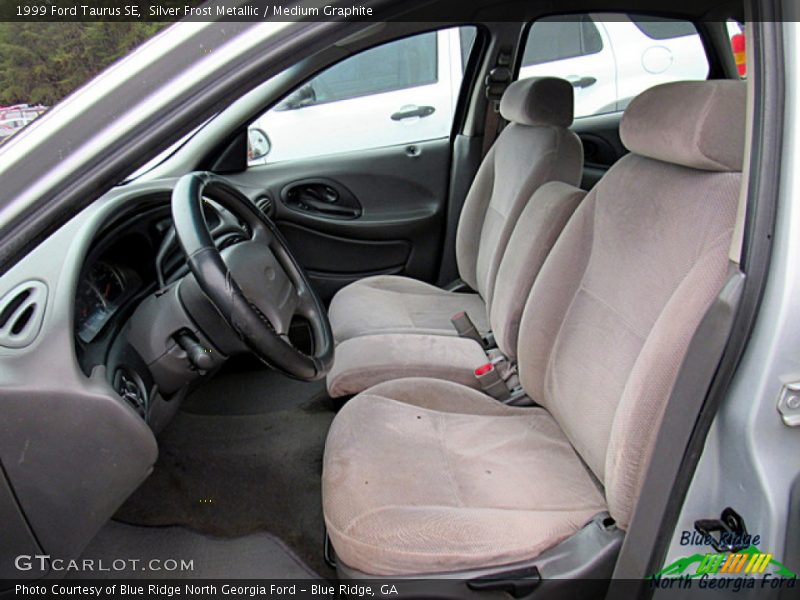 Silver Frost Metallic / Medium Graphite 1999 Ford Taurus SE