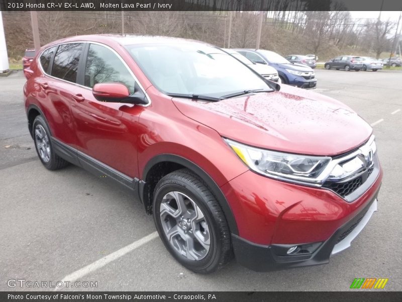 Front 3/4 View of 2019 CR-V EX-L AWD