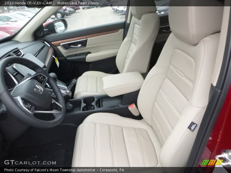 Front Seat of 2019 CR-V EX-L AWD