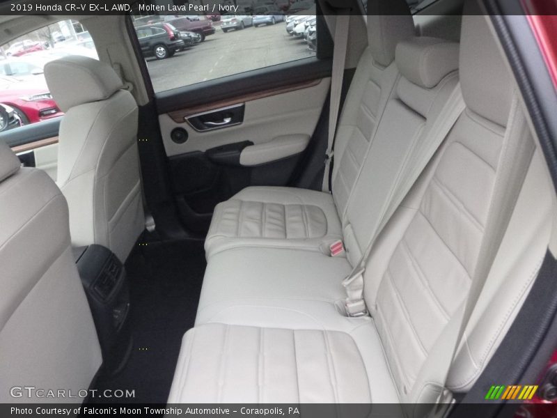 Rear Seat of 2019 CR-V EX-L AWD