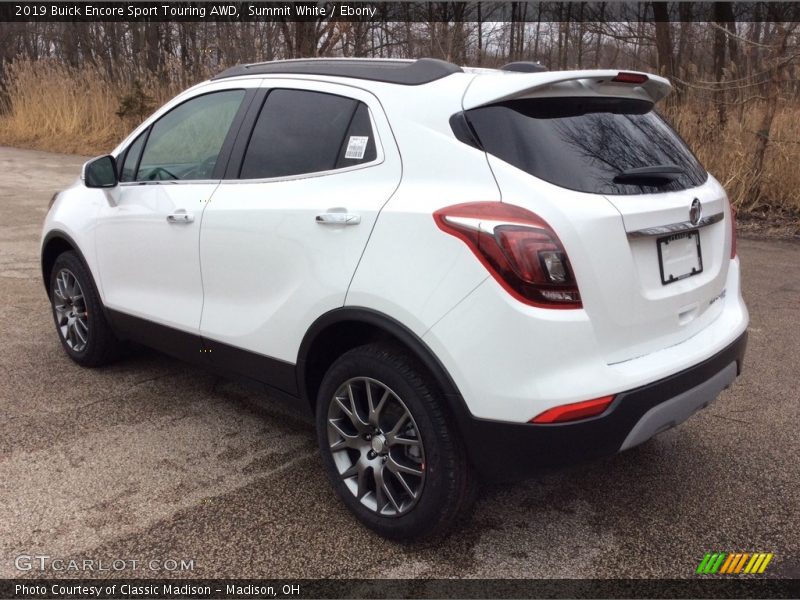 Summit White / Ebony 2019 Buick Encore Sport Touring AWD