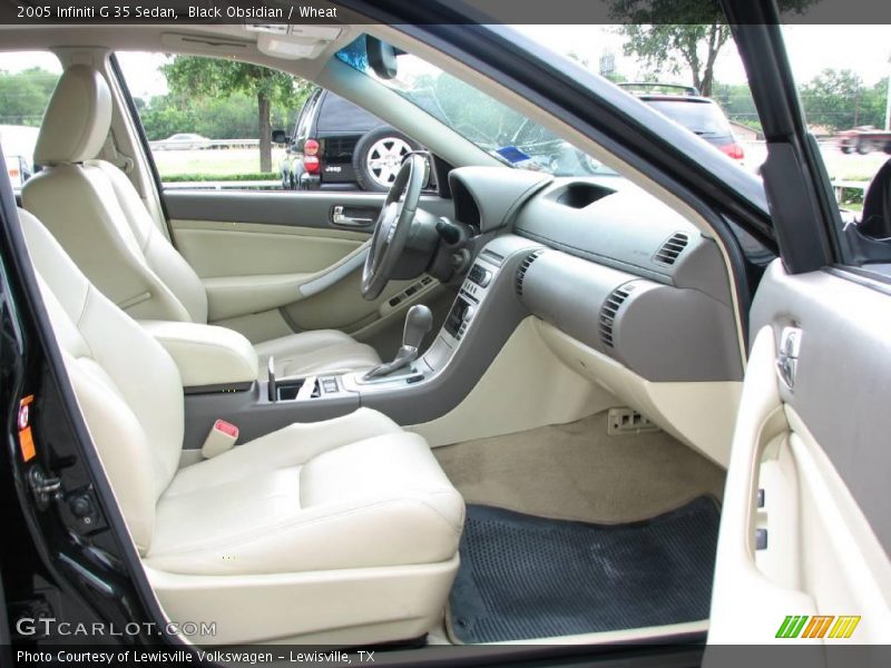 Black Obsidian / Wheat 2005 Infiniti G 35 Sedan