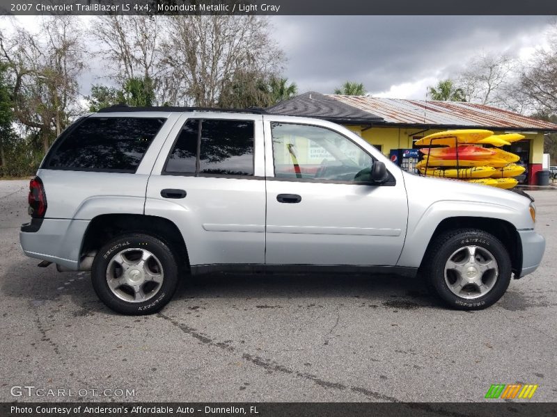 Moondust Metallic / Light Gray 2007 Chevrolet TrailBlazer LS 4x4