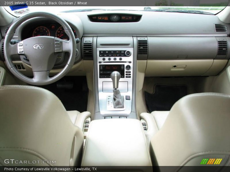 Black Obsidian / Wheat 2005 Infiniti G 35 Sedan