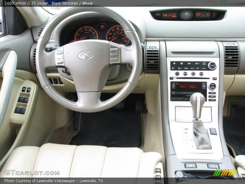 Black Obsidian / Wheat 2005 Infiniti G 35 Sedan