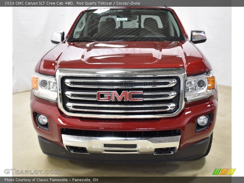Red Quartz Tintcoat / Cocoa/­Dune 2019 GMC Canyon SLT Crew Cab 4WD