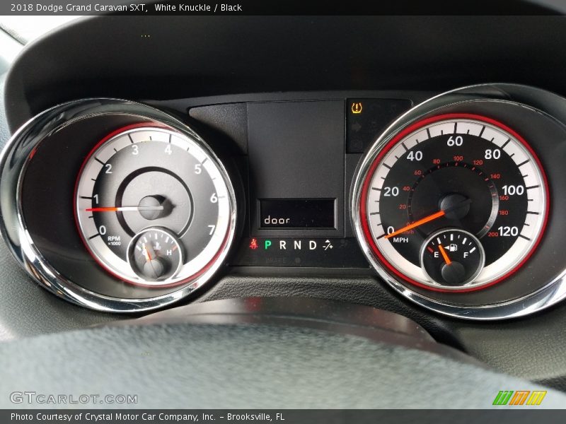 White Knuckle / Black 2018 Dodge Grand Caravan SXT