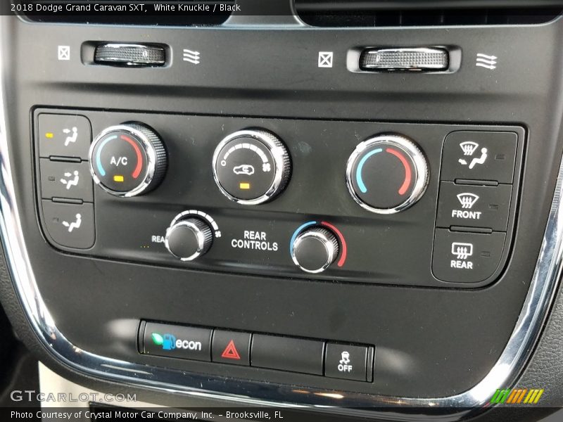White Knuckle / Black 2018 Dodge Grand Caravan SXT