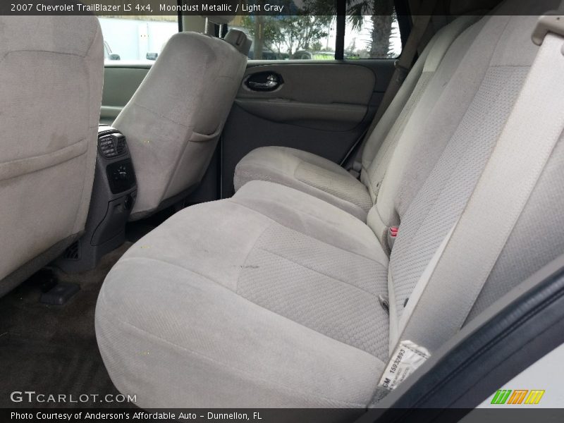 Moondust Metallic / Light Gray 2007 Chevrolet TrailBlazer LS 4x4