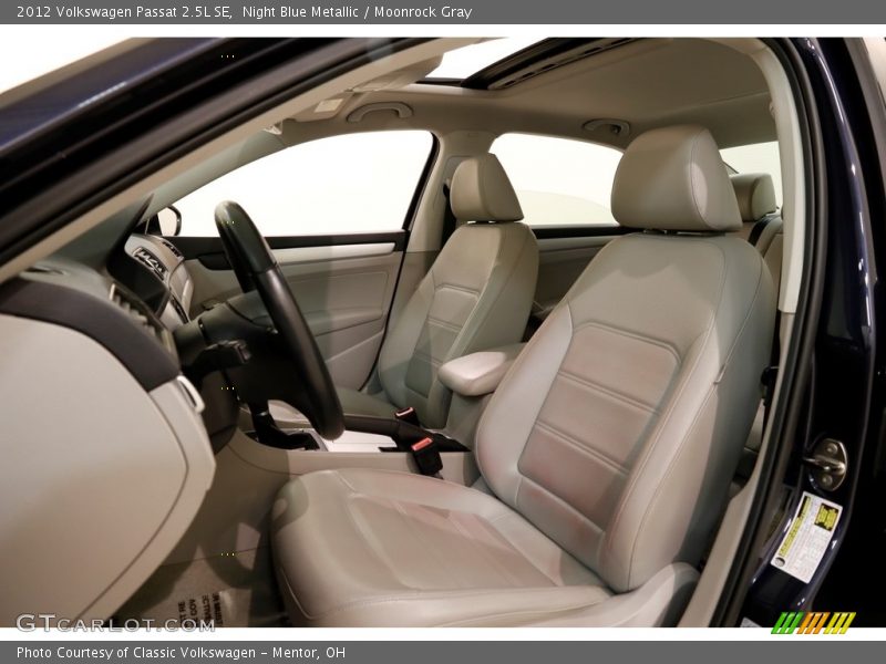 Night Blue Metallic / Moonrock Gray 2012 Volkswagen Passat 2.5L SE