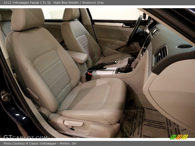 Night Blue Metallic / Moonrock Gray 2012 Volkswagen Passat 2.5L SE
