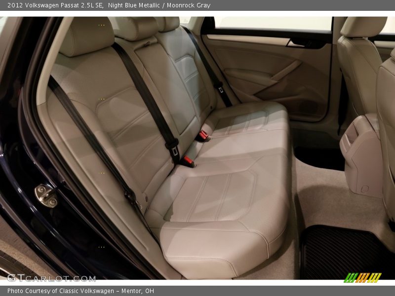 Night Blue Metallic / Moonrock Gray 2012 Volkswagen Passat 2.5L SE