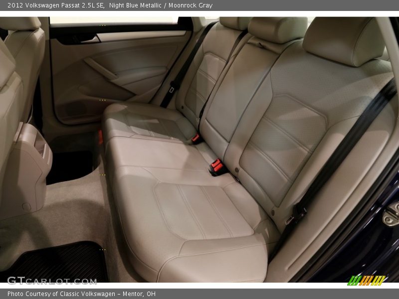Night Blue Metallic / Moonrock Gray 2012 Volkswagen Passat 2.5L SE