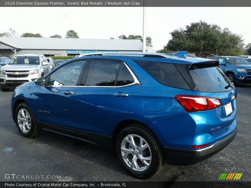 Kinetic Blue Metallic / Medium Ash Gray 2019 Chevrolet Equinox Premier
