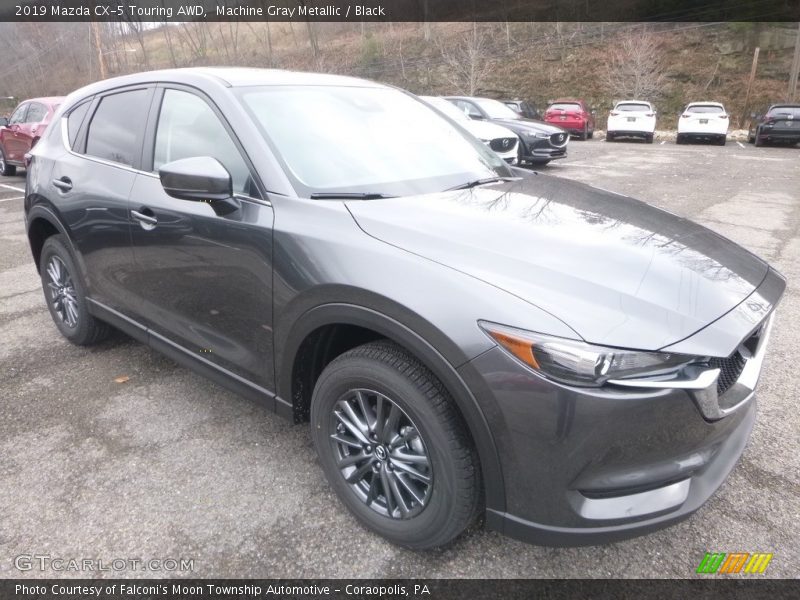 Machine Gray Metallic / Black 2019 Mazda CX-5 Touring AWD