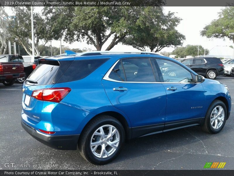 Kinetic Blue Metallic / Medium Ash Gray 2019 Chevrolet Equinox Premier