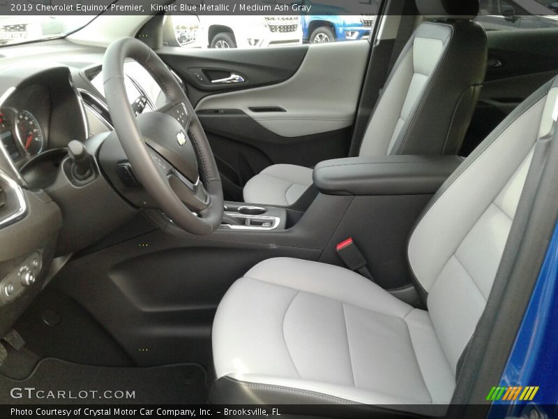 Front Seat of 2019 Equinox Premier