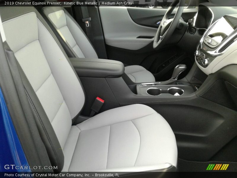Front Seat of 2019 Equinox Premier