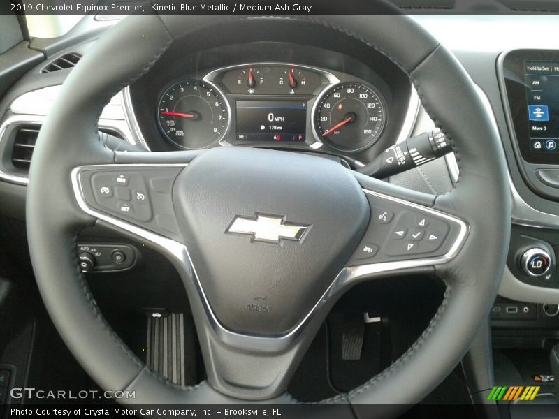  2019 Equinox Premier Steering Wheel