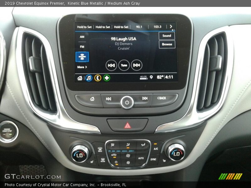Controls of 2019 Equinox Premier